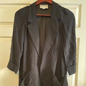 Reiss jacket with gold buttons